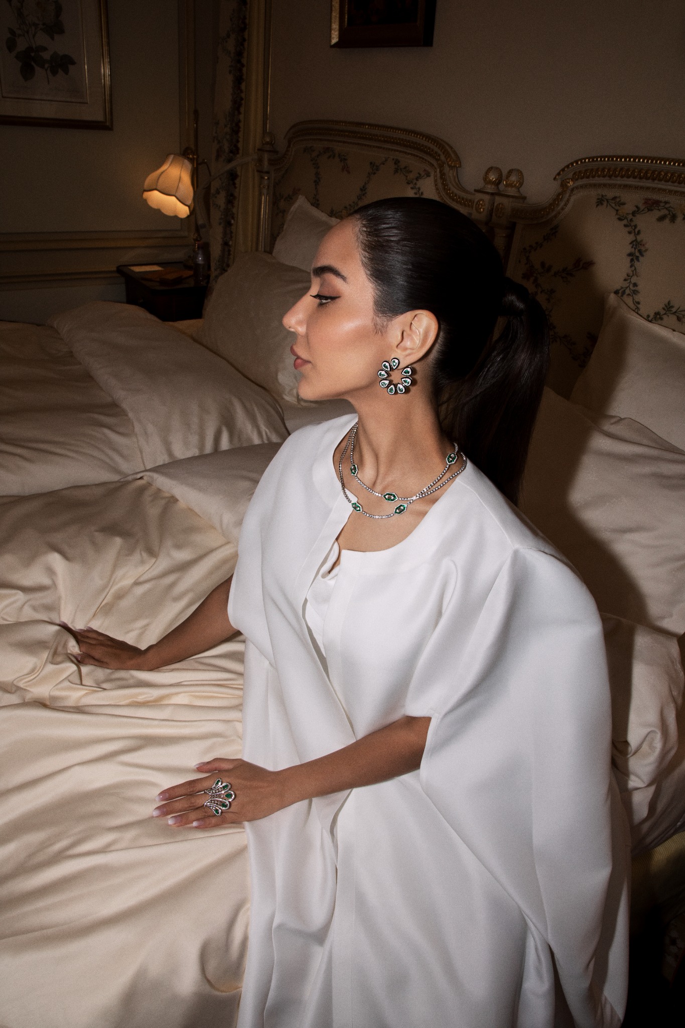 Elham Alarif for Vogue China in Paris